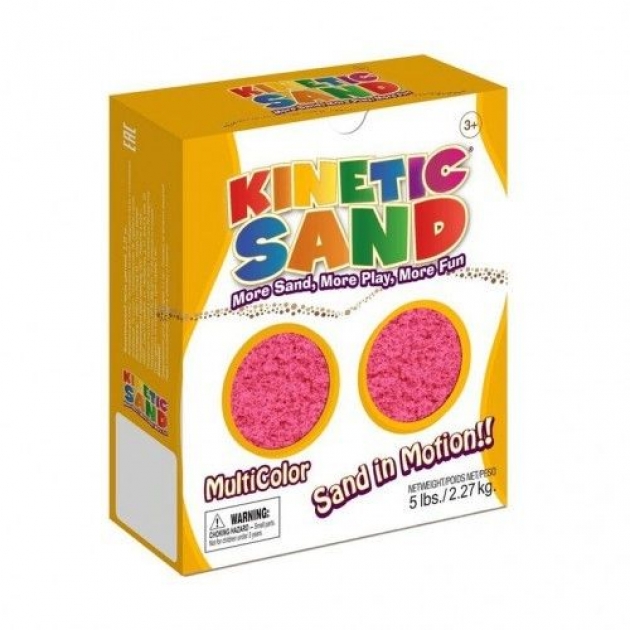 Кинетический песок WABA FUN Kinetic Sand розовый (2,27 кг) 150-403